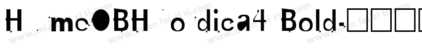 HurmeOBHNordica4 Bold字体转换